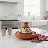Tajine Topf Terrakotta Teller Ethnisch Handbemalt Traditionell Marokkanisch Tunesisch M 22 cm 181125112121 E-Book Gratis
