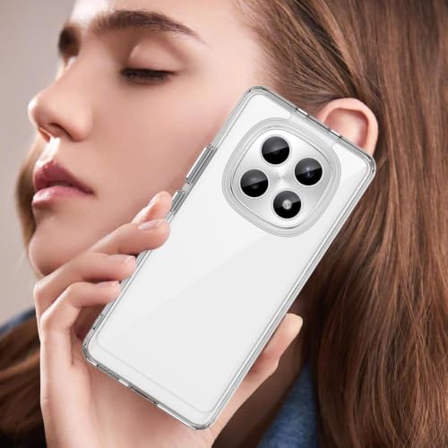 Image of REALCASE Silicone Back Cover Case, Scratch Resistant Protective Crystal Clear Transparent Shock Proof Back Cover Case for Mi Redmi Note 15 5G / Poco M8 5G