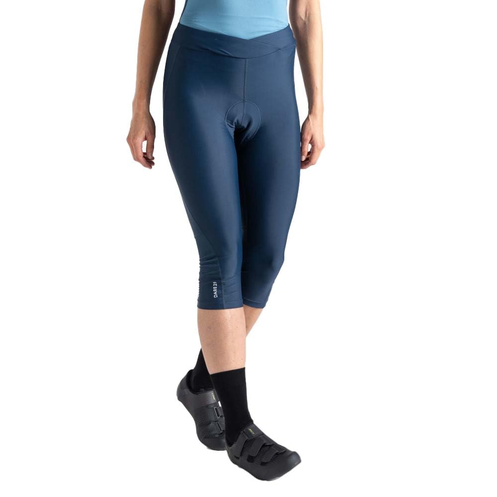Dare 2b Worldly Gel Capri de Ciclismo para Mujer Pantalones Cortos