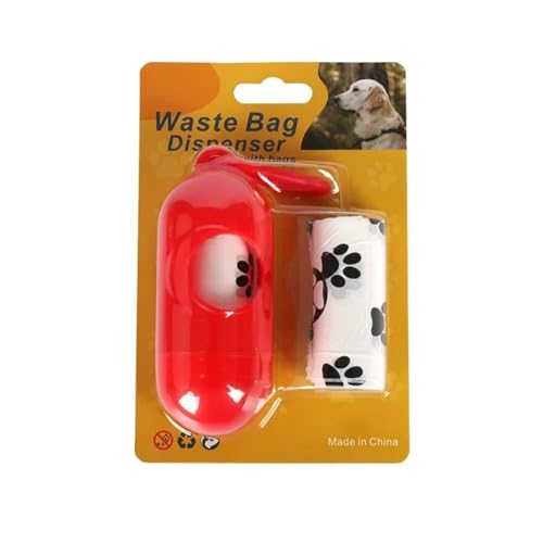 Image of Generic Dog Poop Bags waterproof Compostable Poop Bags 2 rolls with dispenser | RTS epi Biodegradable (White)