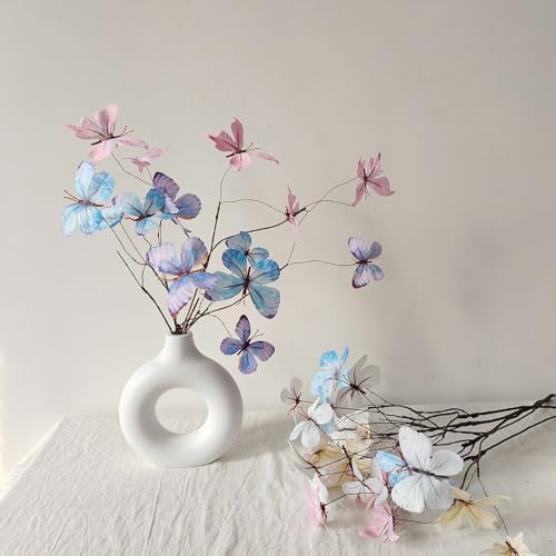Decoración de Ramas Secas Artificiales con Mariposas 2 piezas miniatura 4