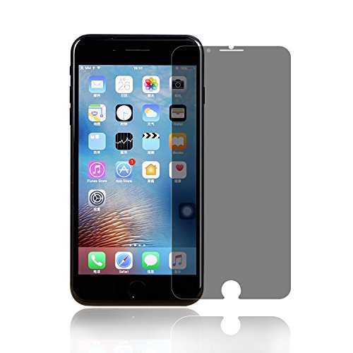 HoPerain KKA110713 iPhone 7 Plus Screen Protector, Matte Privacy, Full Screen Tempered Glass, Anti Spy, Anti-Glare, Anti-Fingerprint