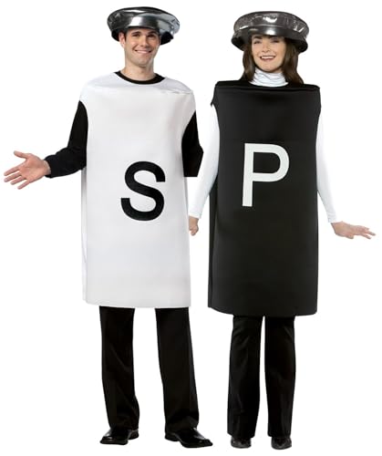 Future Memories Adult Salt and Pepper Costume Set