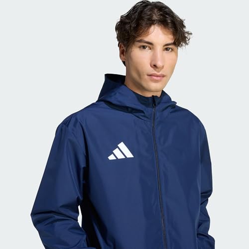 Chubasquero largo de hombre azul marino impermeable XL 2