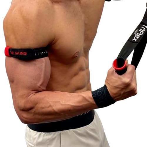 Image of Blood Flow Restriction Bands, Nylon BFR Bands for Men with Metal Buckle, Occlusion Bands & BFR Cuffs for Arm Workouts, Weight Lifting & Muscle Growth