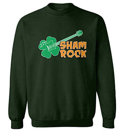 Sham Rock - Shamrock St. Patrick's Day Toddler Fleece Crewneck Sweater