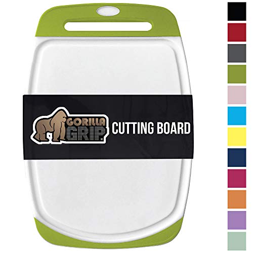 GORILLA GRIP Original Oversized Cutting Board, Large Size, 16 Inch x 11.2 Inch