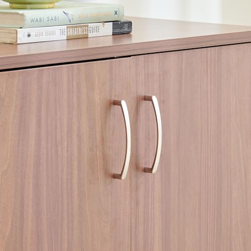 Image of Home Centre | Helios - Alton | Multipurpose Cabinet | Engineered Wood | Book Cabinets | Brown | 1 Year Warranty