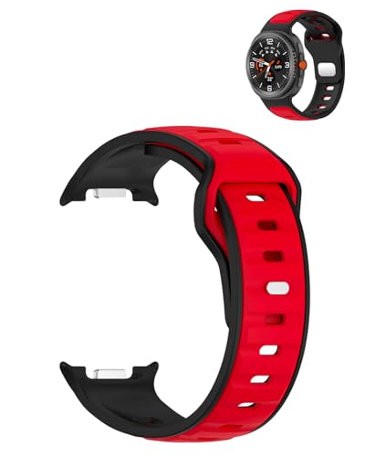 Image of Bands for Samsung Watch 8 Smartwatch,Sport quick-release Silicone Band for Samsung Watch 8,Soft Lightweight & Ventilated Comfort Replacement Smartwatch Strap,Adjustable Wristband