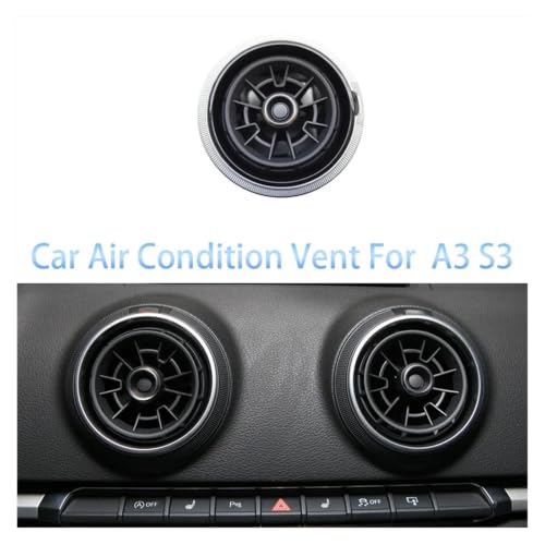 Cubierta de ventilación de aire para salpicadero con flujo optimizado para RS3 8V 2