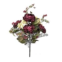 Algopix Similar Product 12 - Vickerman Everyday Artificial Burgundy