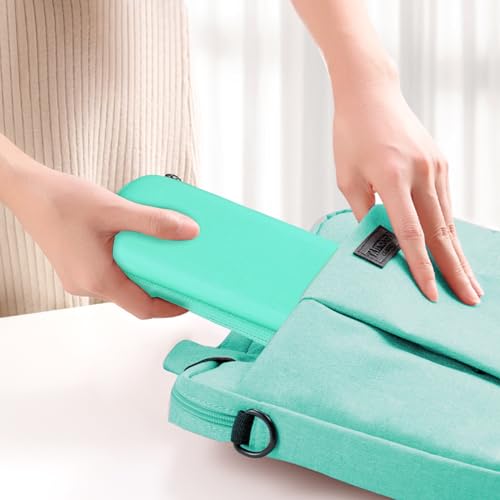Image of AGPTEK Case Holder for Apple Pencil, Slim PU Hard Leather Carrying Pouch | for Apple Pen Accessories, MP3 Players, USB Cable, Earphone, Samsung Stylus iPad Pro Pen /Pencil, Recording Pen (Green)