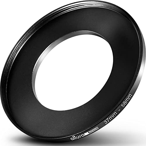 Goja 37-58MM Step-Up Adapter Ring (37MM Lens to 58MM Accessory)