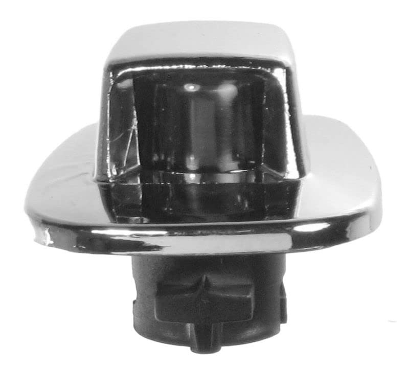 Rear License Plate Light Lens Chrome Pair Set for Chevy Tahoe C/K Pickup Truck