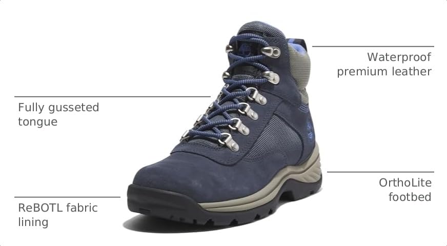 Image of Timberland Women's Ledge Mid Lace-Up Waterproof Hiking Boot