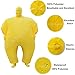 IHGYT Inflatable Masquerade Costume Full body suit Air Blow up Costumes Fancy Dress Ball Party Christmas Carry Funny Cosplay Halloween Carnival Jumpsuit Suit Outfit (yellow)