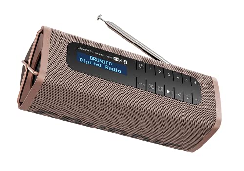Grundig GBT Band Coffee - Bluetooth Lautsprecher mit DAB+ und UKW Radio, 30 Meter Reichweite, mehr als 8 Std. Spielzeit - Image 5