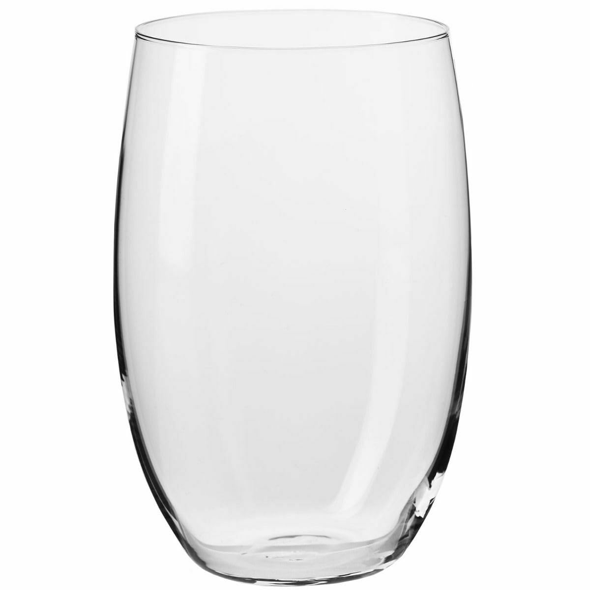Krosno – Bicchieri da Acqua, Succhi e Cocktail 370 ml – Set da 6 Pezzi – Cristallo Senza Piombo – Collezione Blended – Pareti Sottili, Design Moderno – Ideali per l’Uso Quotidiano