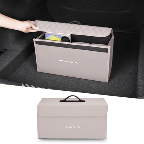 RAV4 60�n �K�p �� �g�����N ���[ �{�b�N�X ��p���S RAV4 60�n XA60 Z �A�h�x���`���[ GR SPORT �ԗp ���[�P�[�X �c�[���{�b�N�X ��e�� �܂��݉\ ����~�� �h�� �W�t�� �G�ݎ��[ (�z���C�g, RAV4 60�n �K�p