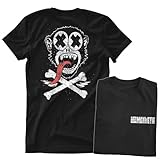  Gas Monkey Garage Officiellement sous Licence Knockout T-Shirt pour Hommes (Noir), XXXXX-Large