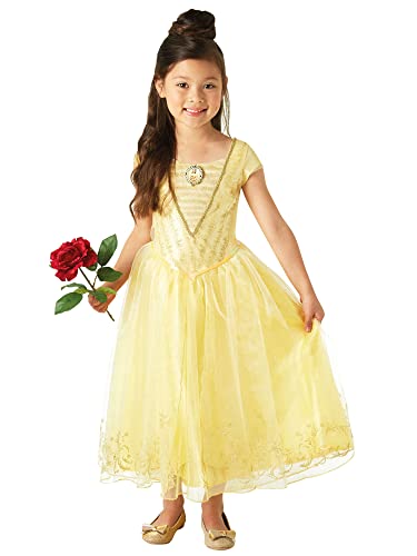 La Bella y La bestia Live Action - Disfraz infantil Bella, S (Rubie's Spain 630608-S)