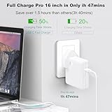 bokilino 96W USB C Charger, for MacBook Pro 16, 15, 14, 13 inch 2024, 2023, 2022, 2021, M3 M2 M1, for MacBook Air, Compatible with all USB-C laptop, iPad, Equipped with 6.6ft 5A cable. - Image 2