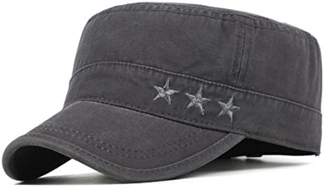 Kuyou Vintage Peaked Cap Baseball Cap Army Military Cap image 2