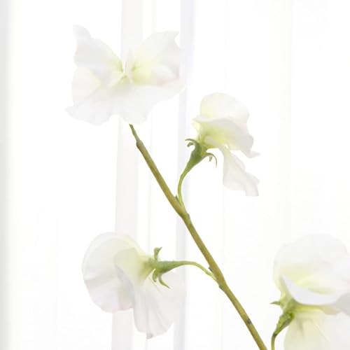 Miniatura 5 de ORFOFE Decoración de plantas falsas, flores de seda, centros de mesa, flores artificiales, tallos de flores falsas, arreglos florales, ramas,