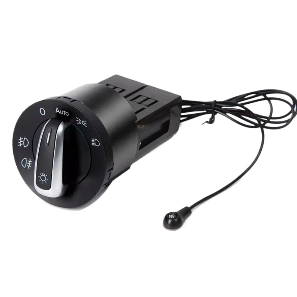 Headlight Switch Control for Vw for Jetta for Passat for Golf Mk4 Chrome Headlight Switch Headlamp Switch Car Headlight Switch 1C0941531 3Bd941531