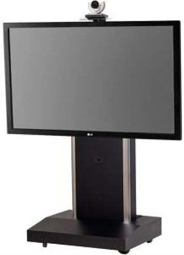 Video Furniture International 160lbs Max Display Stand - Black TP1000-XL