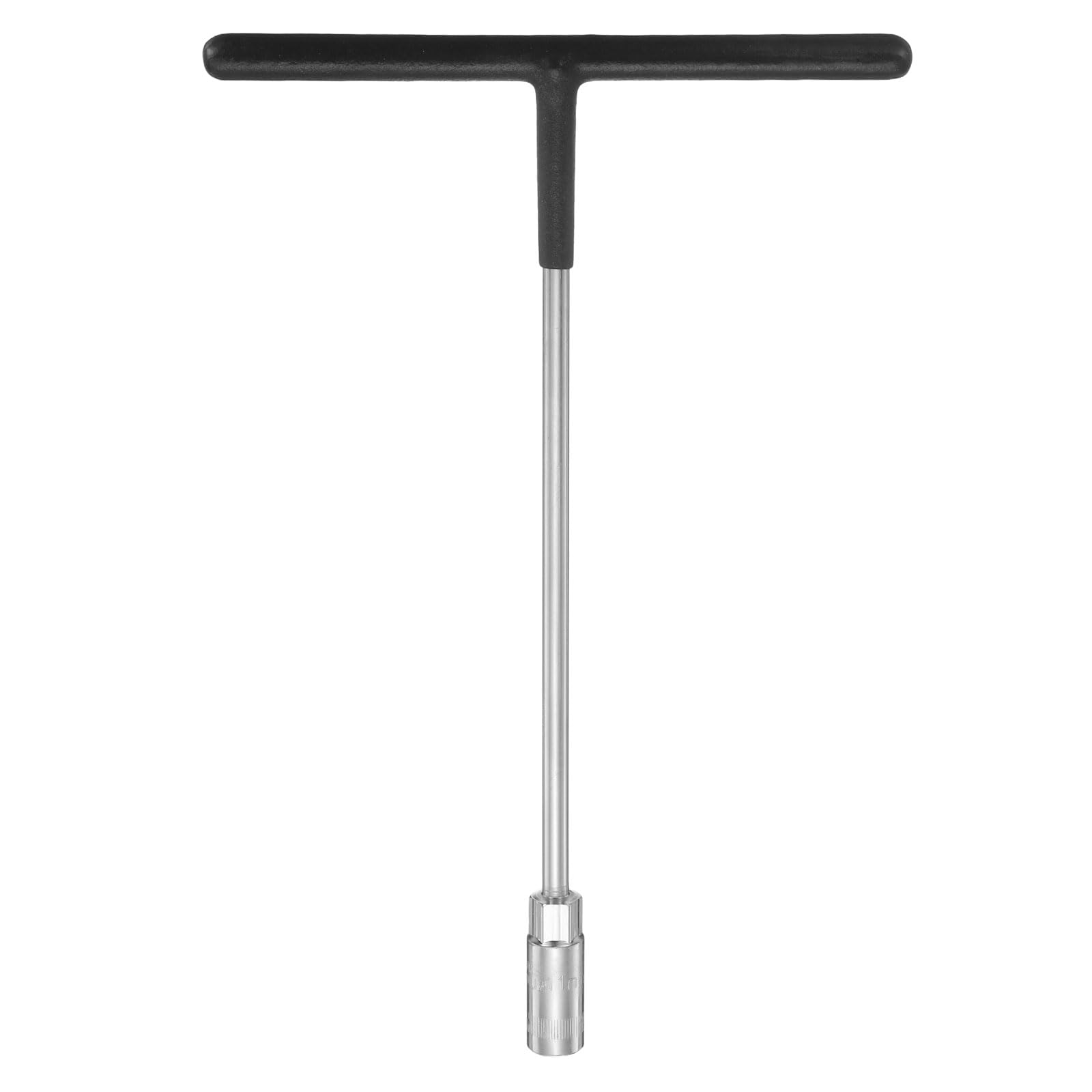 sourcing map T-Handle Socket Wrench 11mm Metric High Carbon Steel 6-Point Hex Hexagon T-Shape Spanner with Non-Slip Handle for Motorcycle Vehicle Car Bicycle Repair