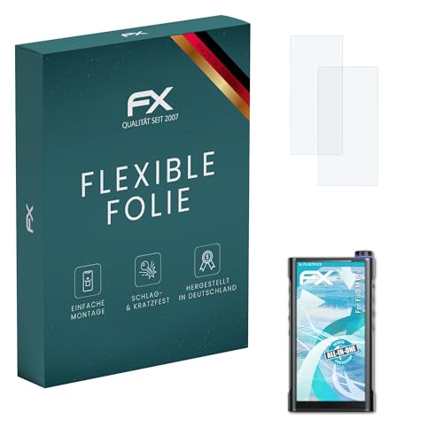 atFoliX Screen Protector compatible with FiiO M15s Protector Film, ultra clear and flexible FX Screen Protection Film (Set of 3)