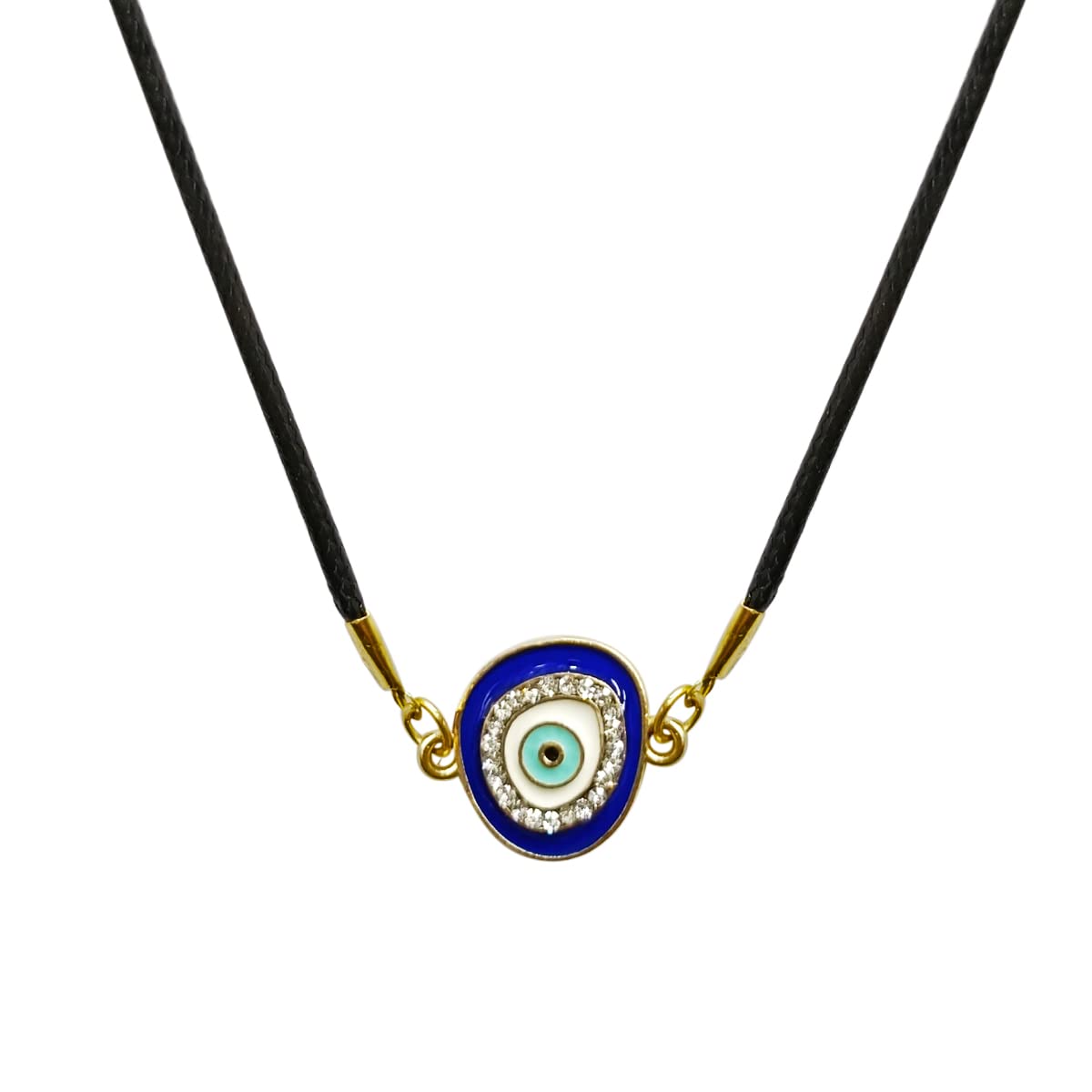 Evil Eye Charm Pendant for Women & Girls | Black Thread Evil Eye Choker Necklace for Nazar Suraksha | Handmade Lucky Evil Eye Locket Jewelry for Protection Spiritual-image-49
