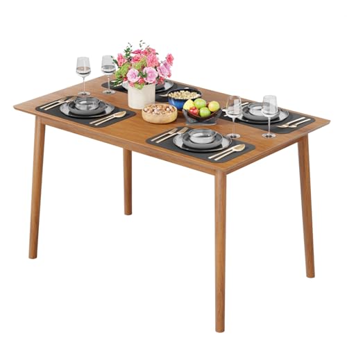 FDW 47 Inches Dining Table, Dining Room for 4 People,