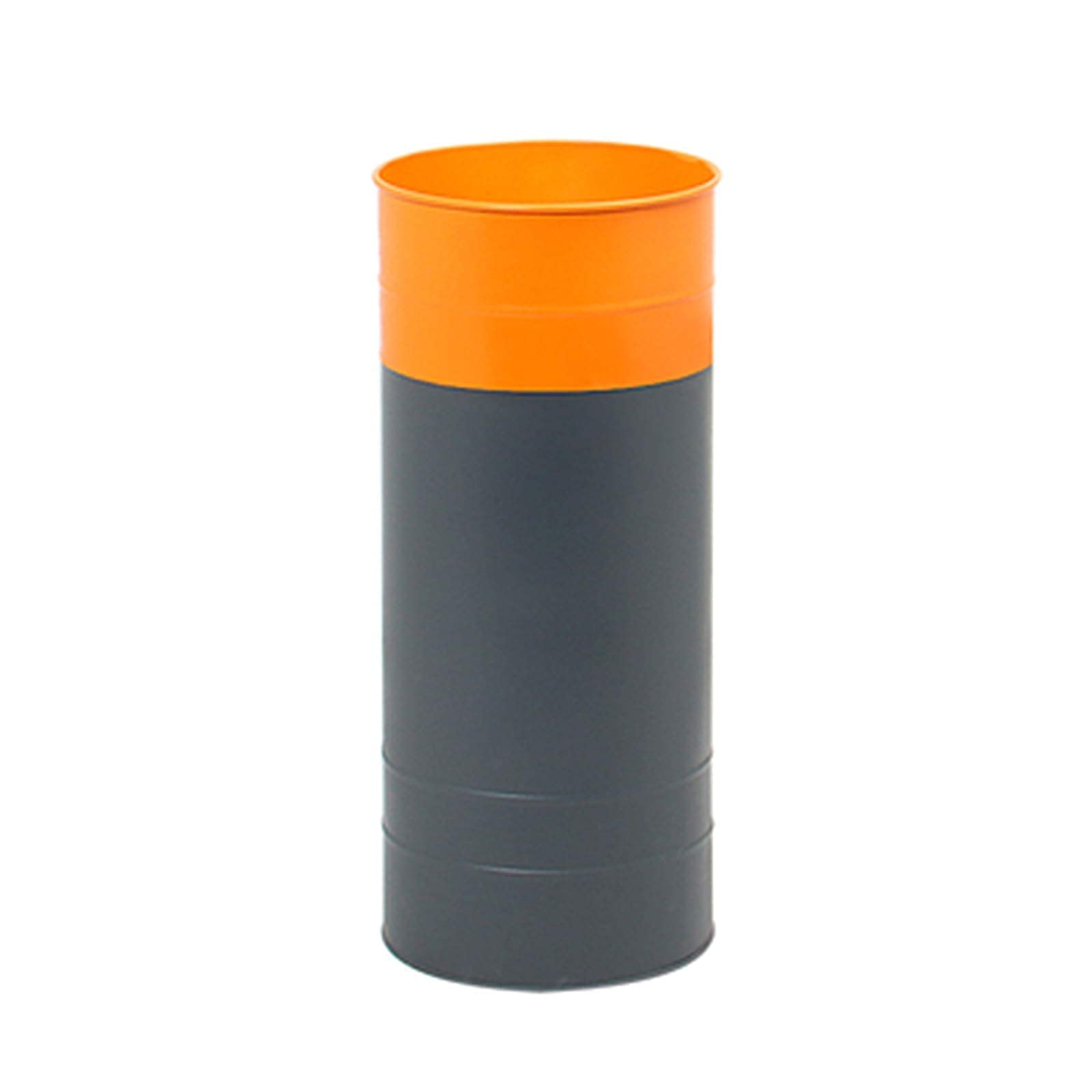 DUANHOZ Umbrella Stands,Umbrella Stand Creative Home Hotel Lobby Wrought Iron,Can Hold 6-9 Umbrellas (Orange)