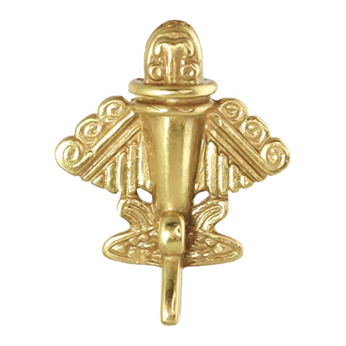 Image of Colombian Emerald & Multi-Material Options | Quimbaya Flyer Lapel Pin | Ancient Alien Golden Jets Collection