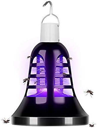 Mosquito Insect Killer Lamp- Portable Bug Zapper 2 in 1 18 LED 8W USB Light Bulb LED Camping Lantern Tent Light for Indoor & Outdoors, Home Kitchen & Traveling (6.6 FT USB Cable)
