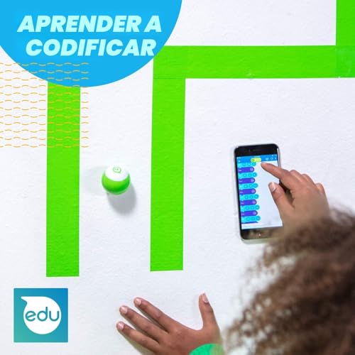 Sphero Mini Verde para aprender programación y robótica interactiva con juegos STEM guiados 5