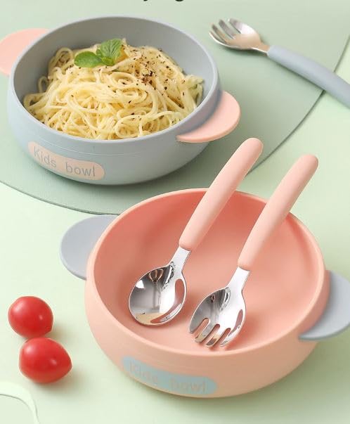 Baby Feeding Sets BPA Free Silicone...
