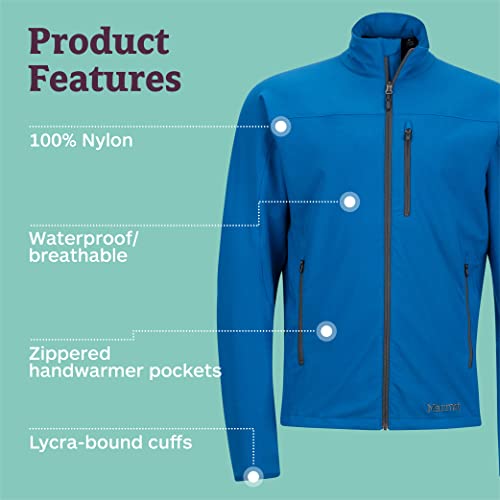 Image of MARMOT Men's Tempo Jacket - Breathable, Water-Resistant Softshell