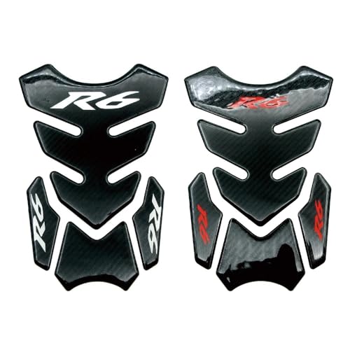 Moto réservoir carburant pad universel carbone pour YZF R6