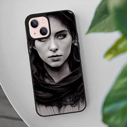 Drawing Of A Gorgeous Fantasy Enchantress Iphone 13 Case - Magic Witch Phone Case For Iphone 13 - Best Design Iphone 13 Case Multicolor #TOP1