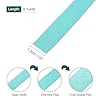 MECCANIXITY 1/2 Inch Double Fold Bias Tape Polyester Continuous Bulk Bias Tape for Sewing, Seaming Quilting Hemming Binding Crafts (Lake Blue 6 Yards) #1