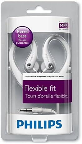 SHS3201 - Flexible Earhook Headphones, White