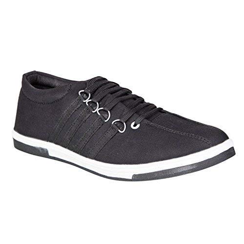 Buy Aarnato Men's 005Black Casual Shoe (6) at Amazon.in