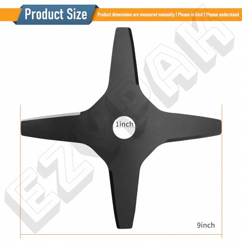 9"x1" 49-16-2757 Brush Cutter Blade for Milwaukee M18 Fuel Quik-LOK Edges, use with The Attachment (49-16-2738)