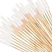 Luxshiny Pet Ear Cleaning Cotton Swabs 15cm Single-Ended Cotton Buds for Dogs and Cats, 50 Pieces Per Pack, Ear Cleaner Swabs for Puppy and Kitten Grooming