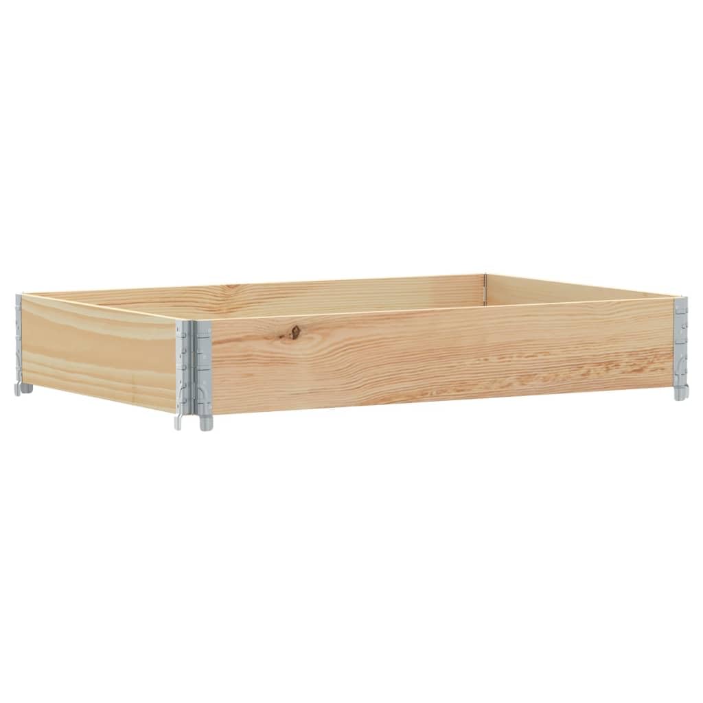 Fioriera da 120 x 80 cm, in legno di pino massiccio
