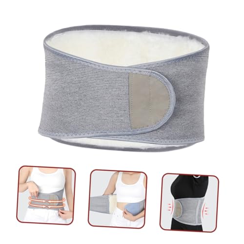 Cinturón lumbar de lana ajustable para hombre y mujer miniatura 4
