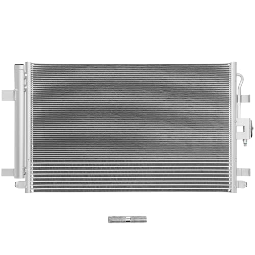 Image of Air Conditioning A /C Condenser Compatible with Chevrolet Equinox /GMC Terrain # 30082, 23270537, 84550136, 84782527, GM3030324